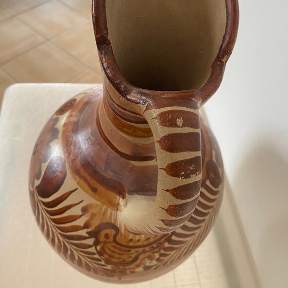 Clay Terra-Cotta Jug / Pitcher - Picture 4 of 7